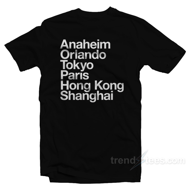 6 Magical Cities T-Shirt