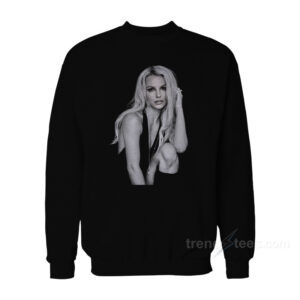 Britney Spears Amazing Outtake From 2015 by Glenn Nutley Sweatshirt