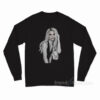 Britney Spears Amazing Outtake From 2015 by Glenn Nutley Long Sleeve Shirt
