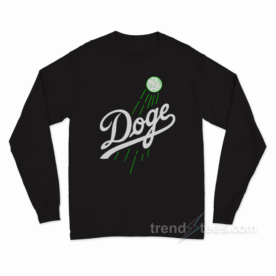Doge To The Moon Long Sleeve Shirt