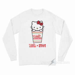 Hello Kitty Cup Noodles Long Sleeve Shirt