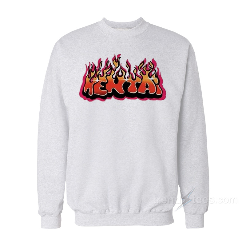 Hentai Graffiti Flames Sweatshirt