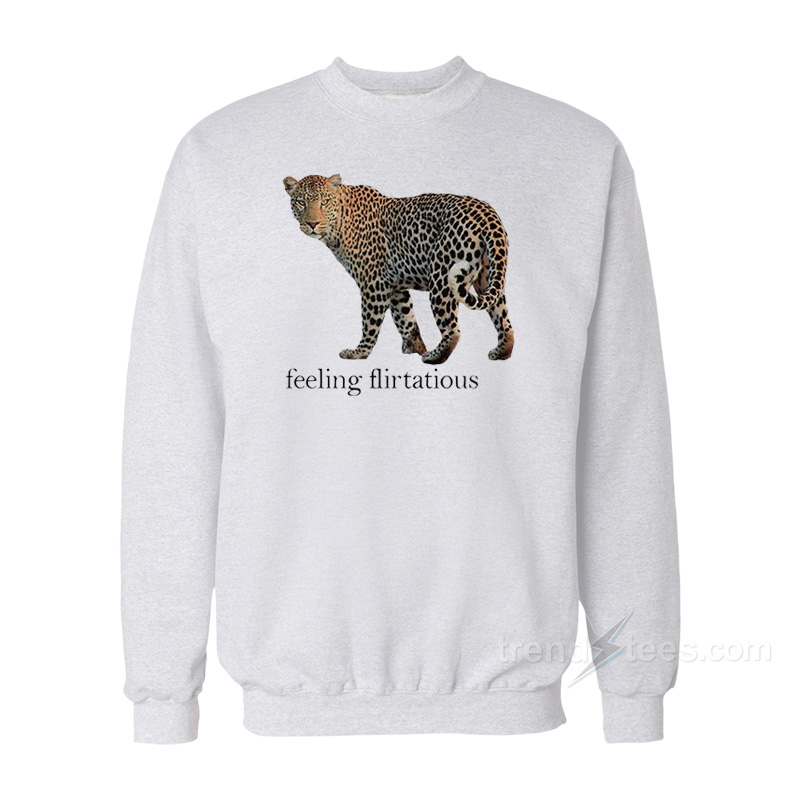 Leopard Feeling Flirtatious Sweatshirt