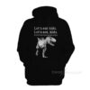 Let's Eat Kids Punctuation Saves Lives Grammar Hoodie