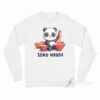 Panda Send Noods Long Sleeve Shirt