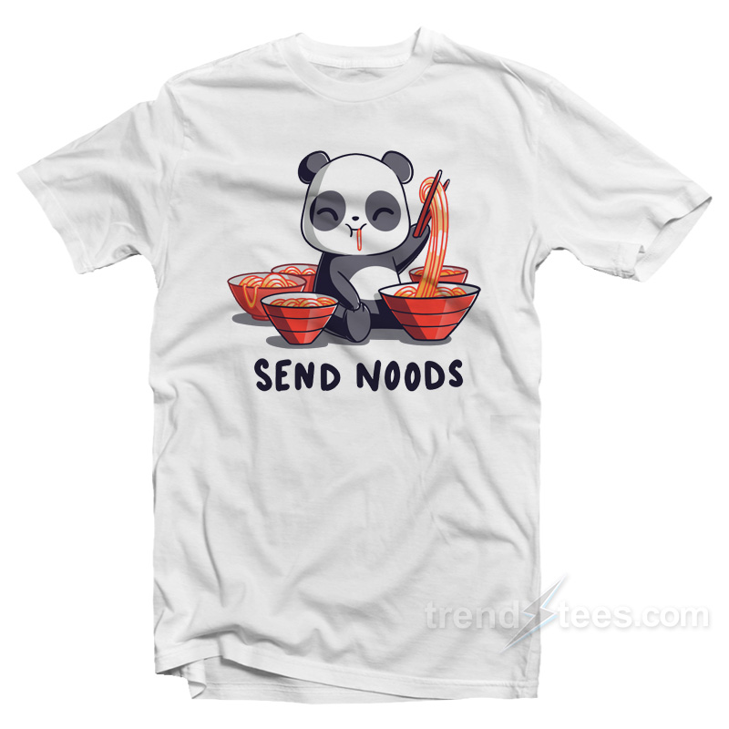 Panda Send Noods T-Shirt