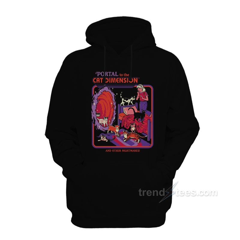 Portal to The Cat Dimension Hoodie