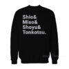 Ramen List Sweatshirt