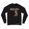 Resist With Your Power Wonder Woman Long Sleeve Shirt
