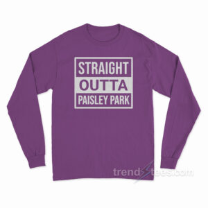 Straight Outta Paisley Park Long Sleeve Shirt