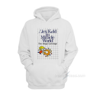 Alex Kidd In Miracle World The Mega Cartridge Hoodie