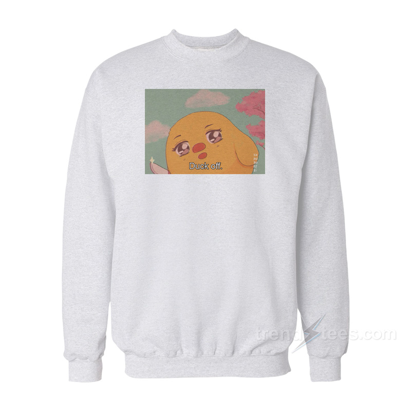 Anime Kawaii Duck Off Sweatshirt