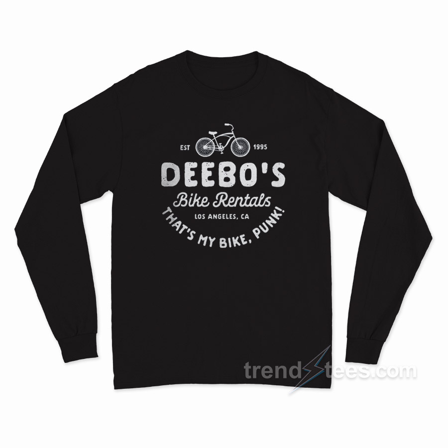 Deebo's Bike Rentals Long Sleeve Shirt