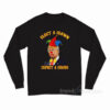 Elect a Clown Expect a Circus Funny Anti Trump Long Sleeve Shirt