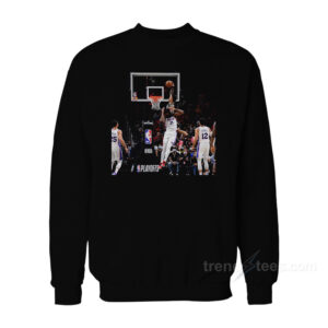 John Collins Posterizes Joel Embiid Sweatshirt