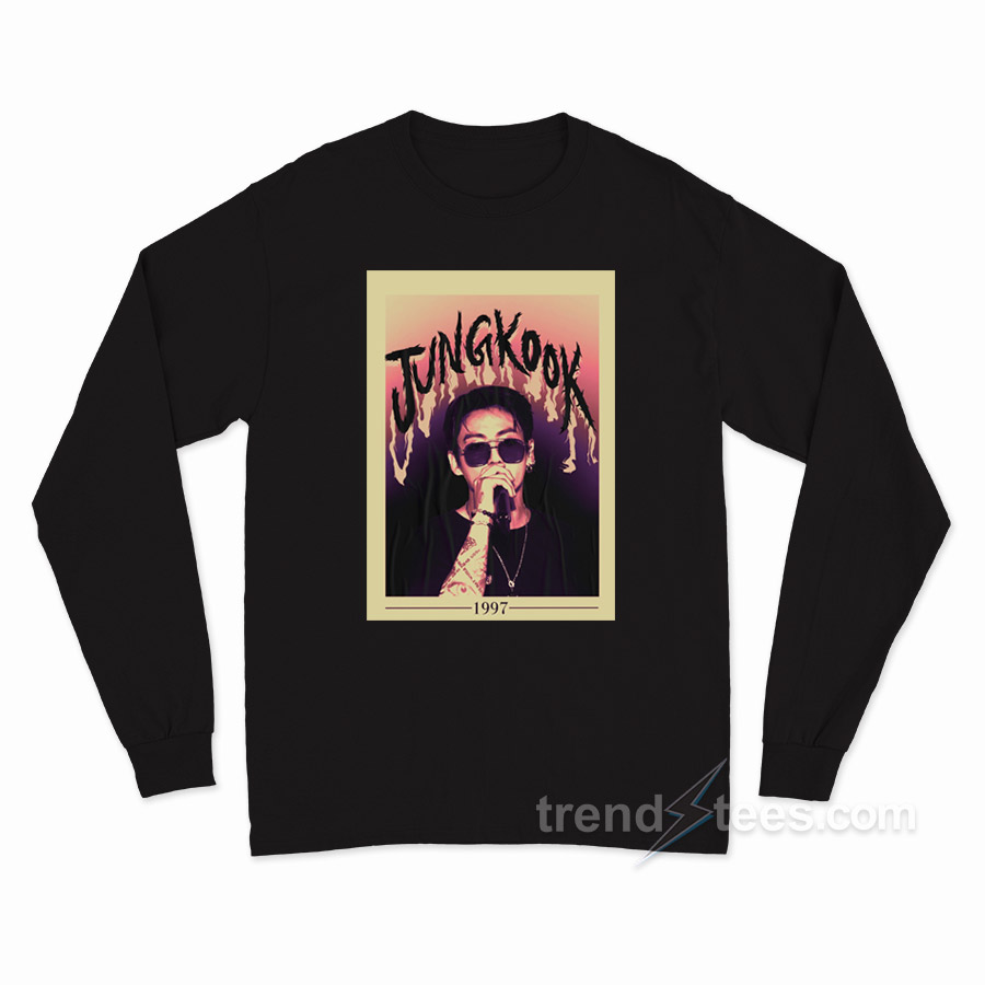 Jungkook ’97 Poster Long Sleeve Shirt