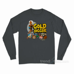 Kanye West Gold Digger Long Sleeve Shirt