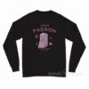 Keep Passion With Ghost Pokemon Gengar Purple Fanta Long Sleeve Shirt