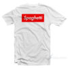 Spaghetti Red Box Logo T-Shirt