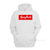Spaghetti Red Box Logo Hoodie