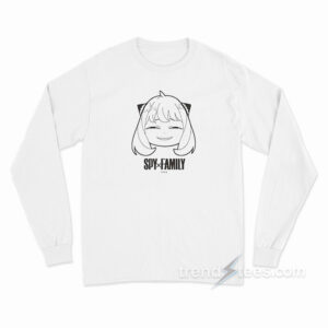 Spy Family Anya Face Long Sleeve Shirt
