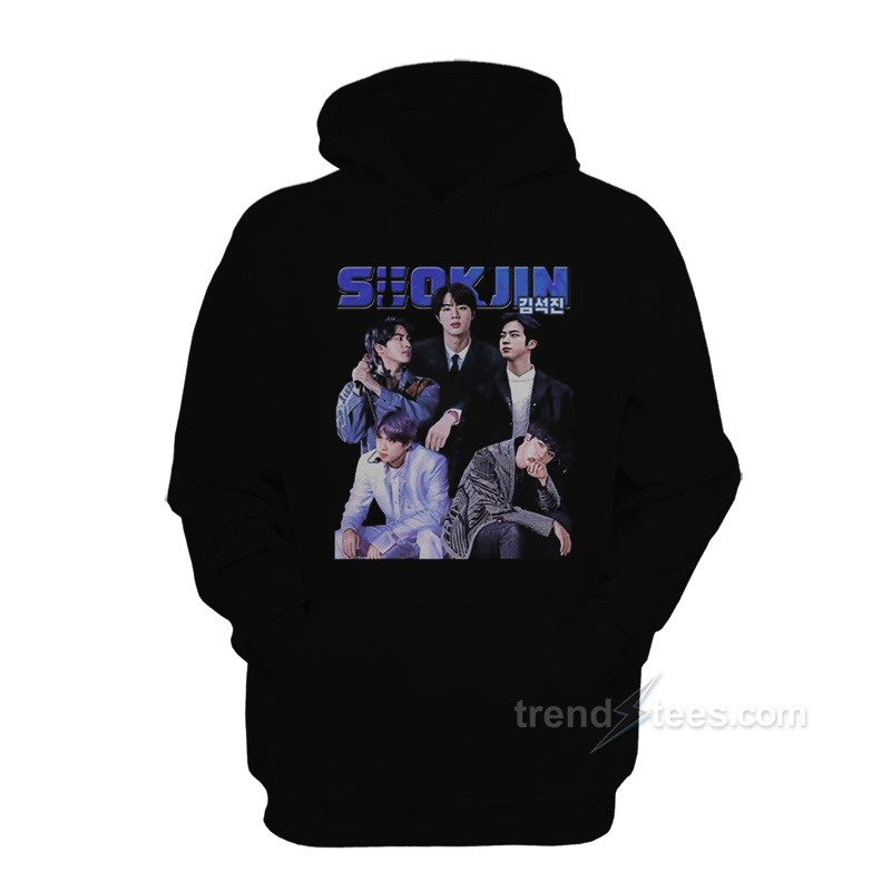 BTS Seokjin Korean Vintage KPOP Hoodie