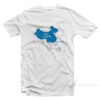 China Map Define China Is West Taiwan T-Shirt