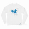 China Map Define China Is West Taiwan Long Sleeve Shirt