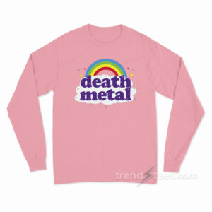 Death Metal Rainbow Long Sleeve Shirt