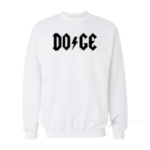 Dogecoin ACDC Logo Sweatshirt