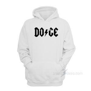 Dogecoin ACDC Logo Hoodie