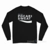 Japan Pocari Sweat Logo Long Sleeve Shirt