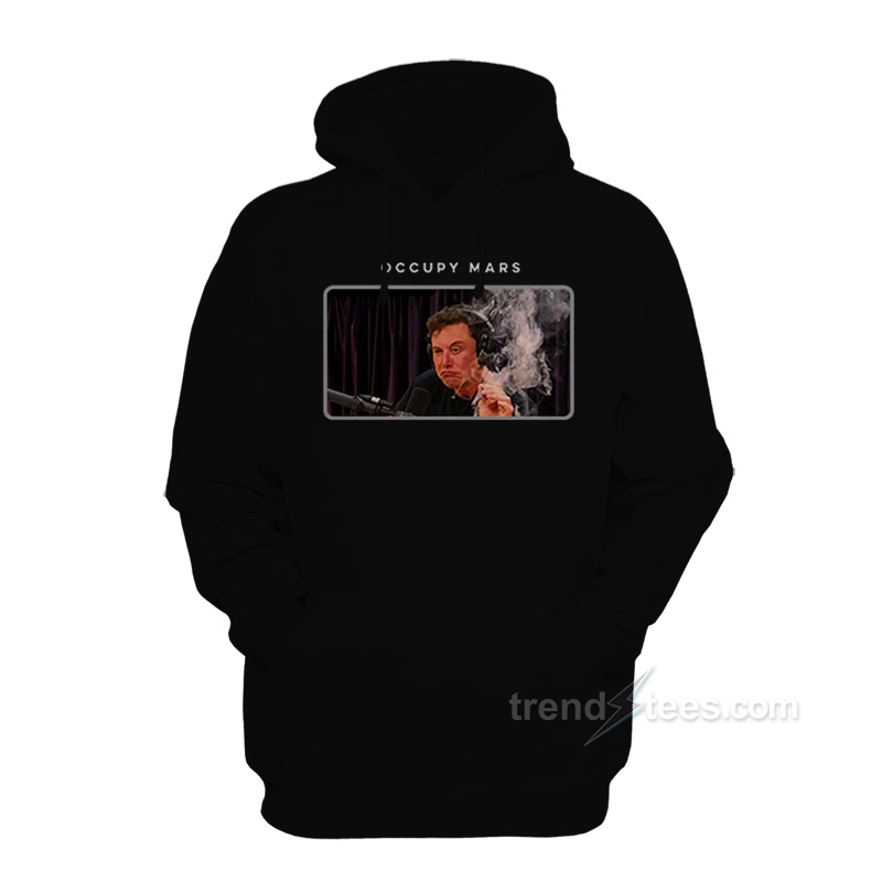 Occupy Mars Elon Musk Smoking Cheap Trendy Clothing