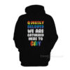 Queerly Beloved We Are Gathered Here To Gay Hoodie