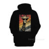 Retro Vintage Giraffe Sunglasses Hoodie