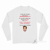 Robert Pattinson I Think The Twilight Movies Are Awesome Long Sleeve Shirt
