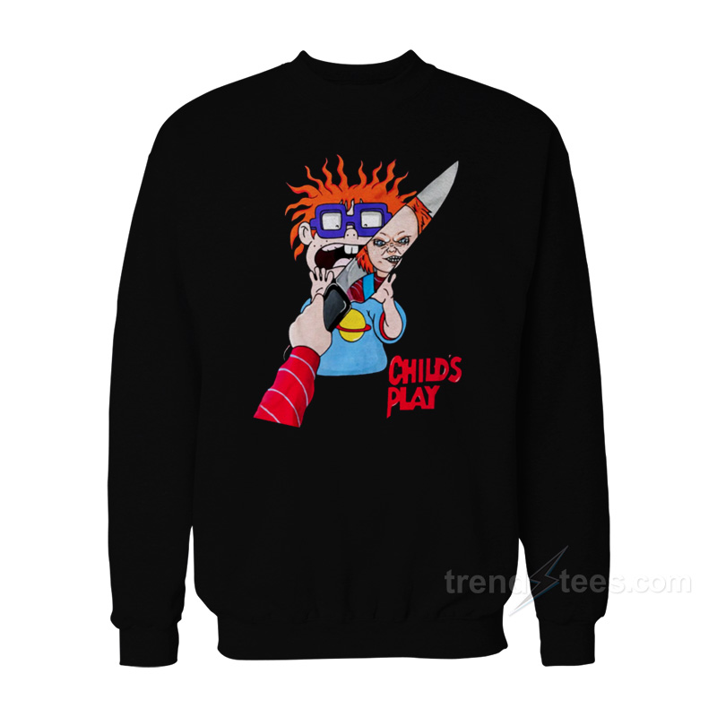 Rugrats Meets Child's Play Chuckie Sweatshirt