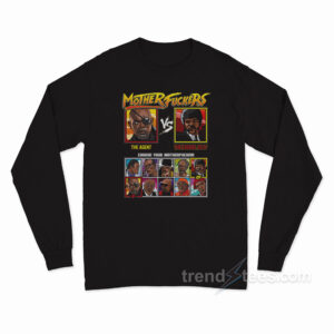 Samuel L Jackson Motherfuckers The Agent vs The Ezekiel Long Sleeve Shirt
