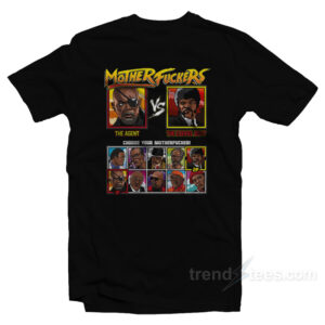 Samuel L Jackson Motherfuckers The Agent vs The Ezekiel T-Shirt