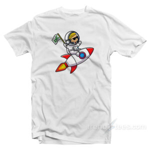 Spaceship To The Moon AMC Stock Investor T-Shirt