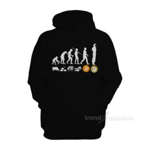 The Evolution of Money Dogecoin Hoodie