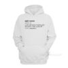 Anti Vaxxer Meanings Hoodie
