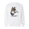 Bigfoot Riding A Unicorn Sweatshirt