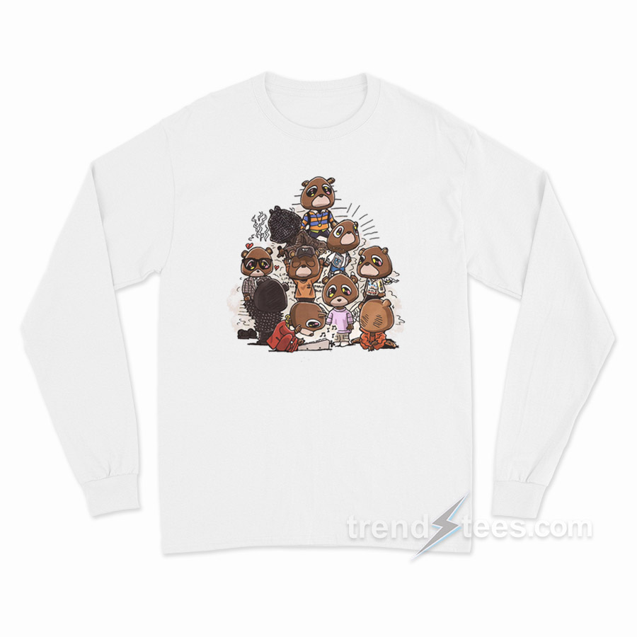 Kanye Eras Bears Long Sleeve Shirt