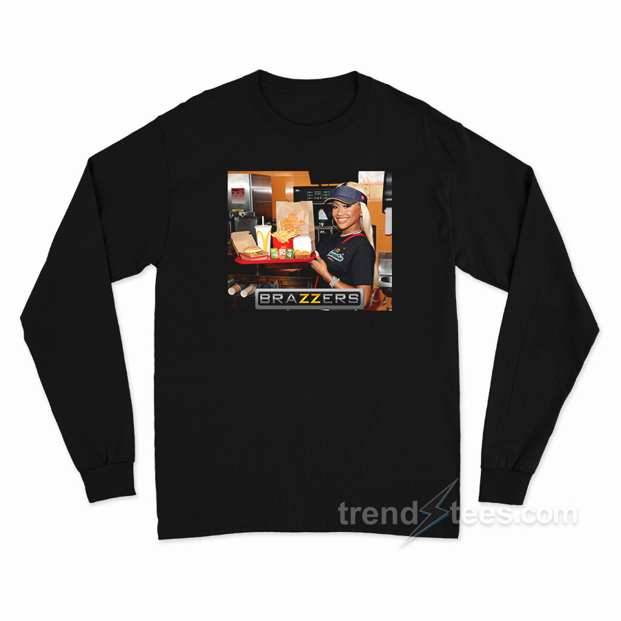 McDonalds Saweetie Brazzers Long Sleeve Shirt