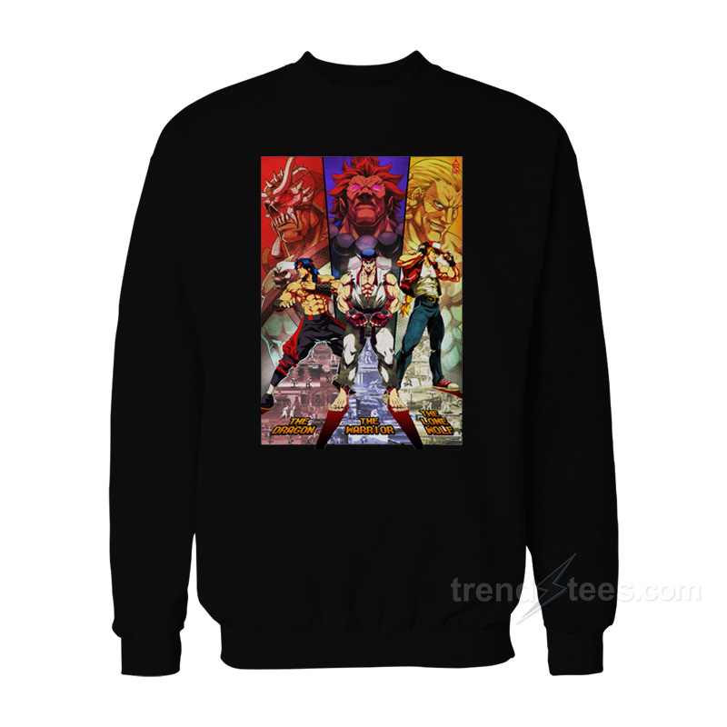 Mortal Kombat Street Fighter Crossover Sweatshirt