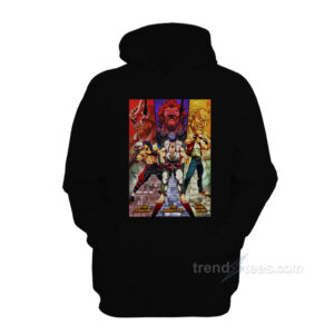 Mortal Kombat Street Fighter Crossover Hoodie