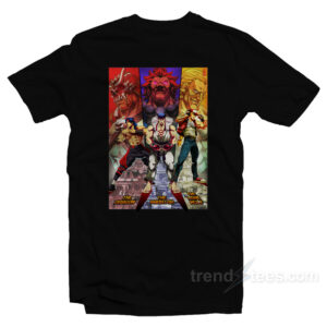 Mortal Kombat Street Fighter Crossover T-Shirt