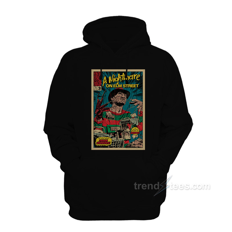 Nightmare On ELM Street Poster Hoodie