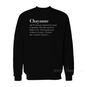 Polera Chayanne Diccionario Sweatshirt